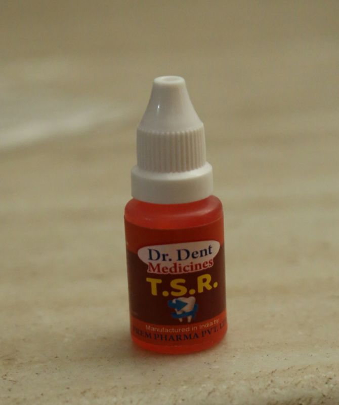 Dr.dent 15ml Dr Dent Tsr Liquid, For Dentist Use, Color : Red
