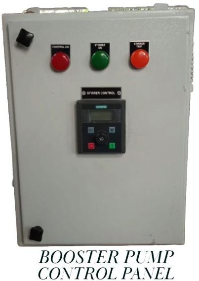 Mild Steel Booster Pump Control Panel, Autoamatic Grade : Automatic