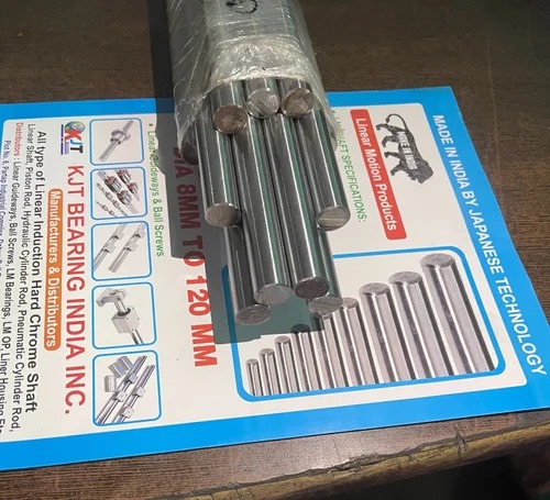 Silver Stainless Steel Dia 22mm Linear Shaft, for Packing Machine, SPM Machine, Shape : Round