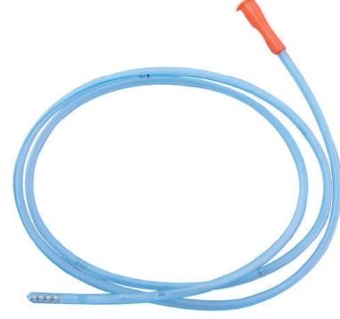 Blue PVC Ryles Tube, for Hospital, Clinic, Length : 105 cm