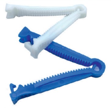 Plastic Umbilical Cord Clamp, for Clinic, Hospital, Grade : Medical Grade