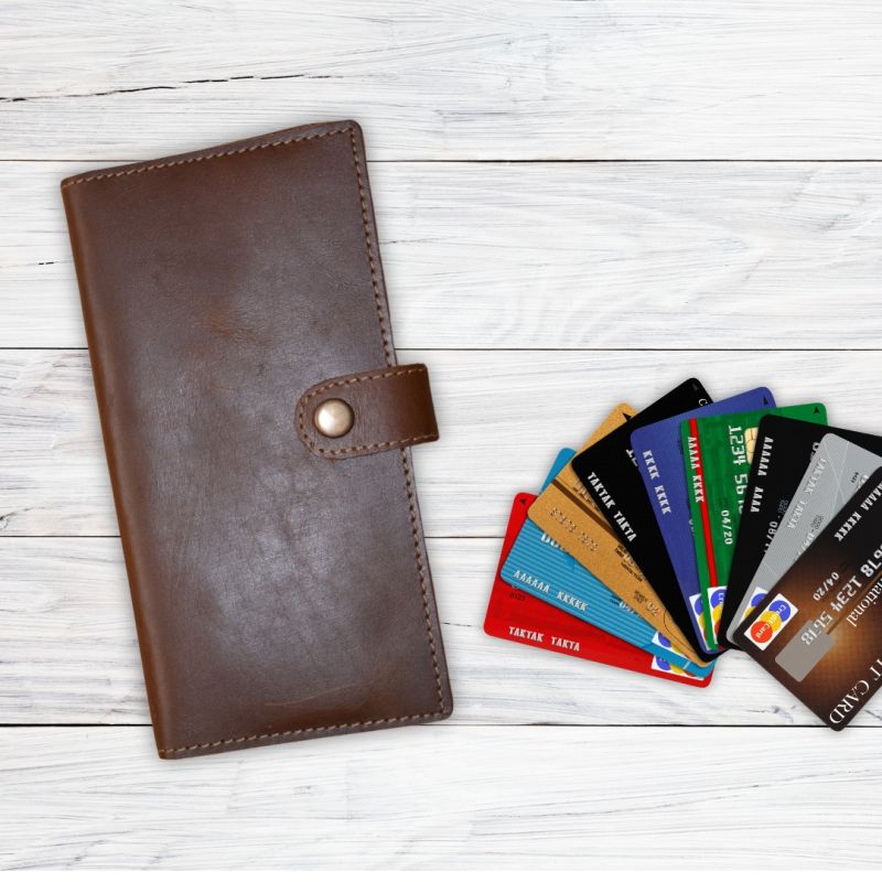 Leather Credit Card Wallet