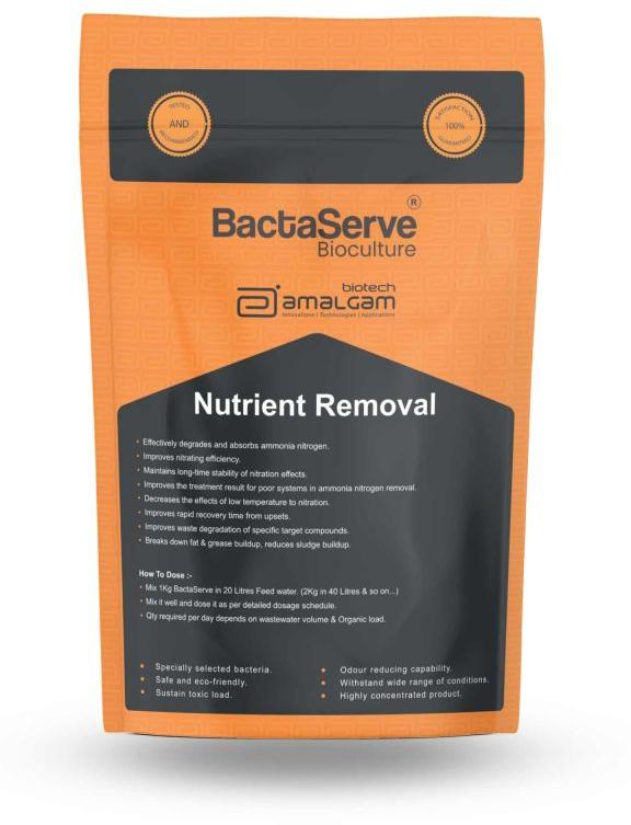 BACTA CULT Nutrient Removal Bacteria, for Waste Water Treatment, Dairy Effleunt, Packaging Type : PAcket