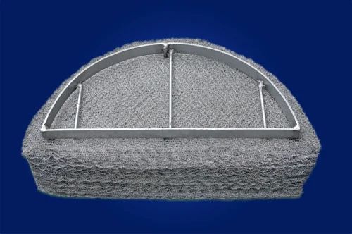 Silver Stainless Steel Demister Pad and Coalescers, for Industrial Use