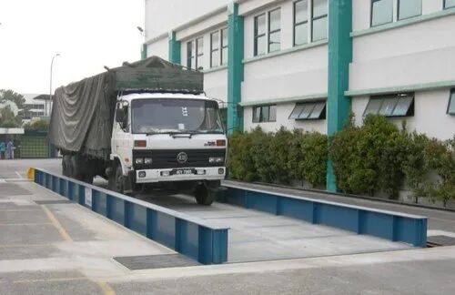 Mild Steel Surface Mounted Weighbridge, for Loading Heavy Vehicles, Display Type : Digital