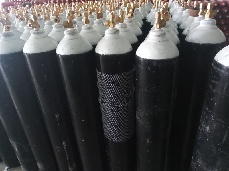 Black Ekc High Ss Oxygen Cylinders, for Hospital, Cylinders Type : Domestic