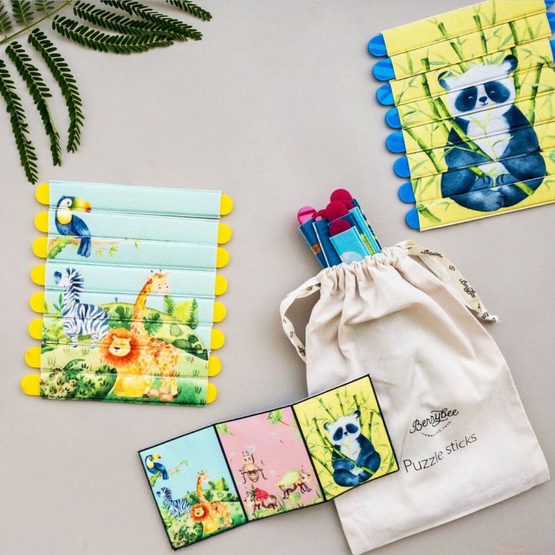 Animals Puzzle Sticks