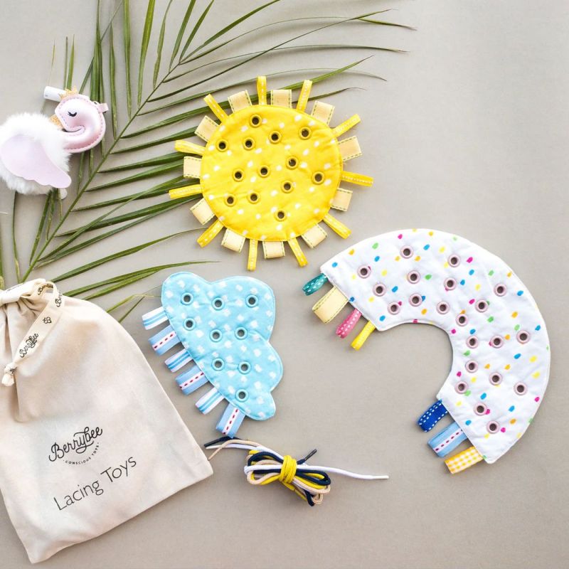 Cotton Weather Lacing Toy, for Kids Playing, Feature : Attractive Look, Colorful Pattern, Light Weight