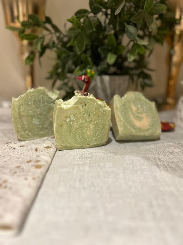 Lemon Tart Organic Handmade Soap, for Skin Care, Personal, Form : Solid