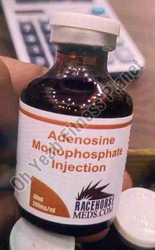 Liquid Adenosine Monophosphate 200mg Injection, for Human Consumption, Purity : 99.9%