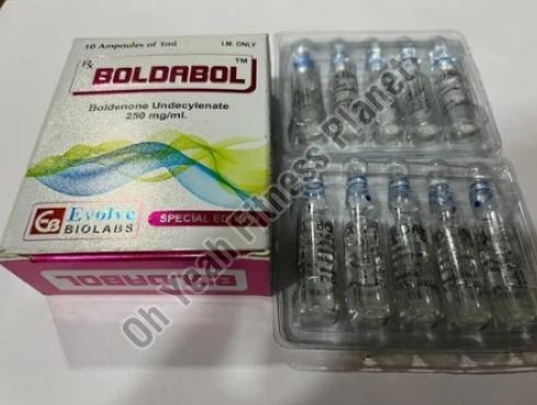 BOldabol Boldenone Undecylenate 25ml Injection, Packaging Type : 10x1