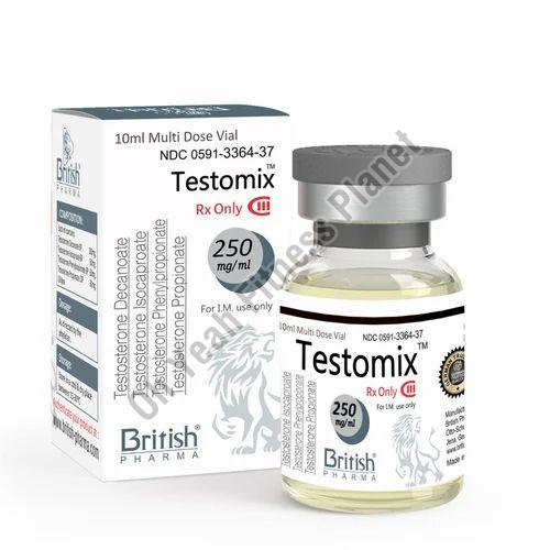 British Pharma Testomix 250mg Injection, Purity : 99.9%