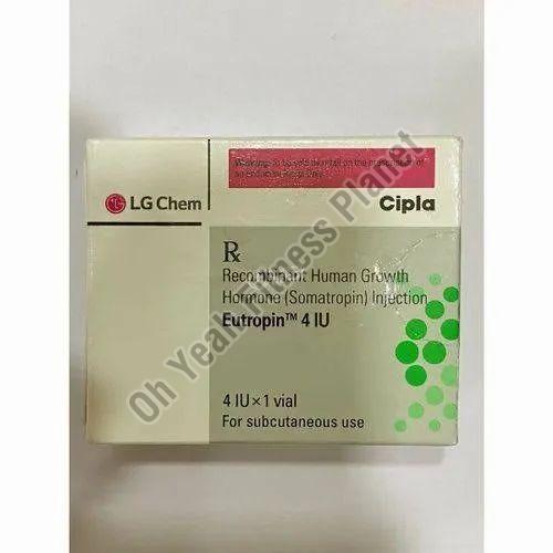 Liquid Cipla Eutropin 4 IU Injection, for Hospital, Clinic