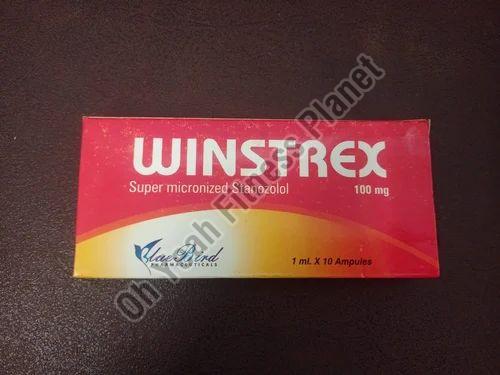 Winstrex 100mg Injection, Composition : Super Micronized Stanozolol