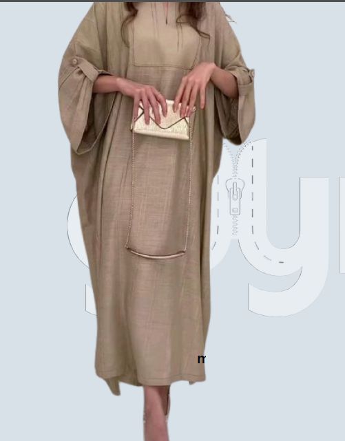 Khadi Cotton Super Chic Long Dress, Size : M, XL, XXL