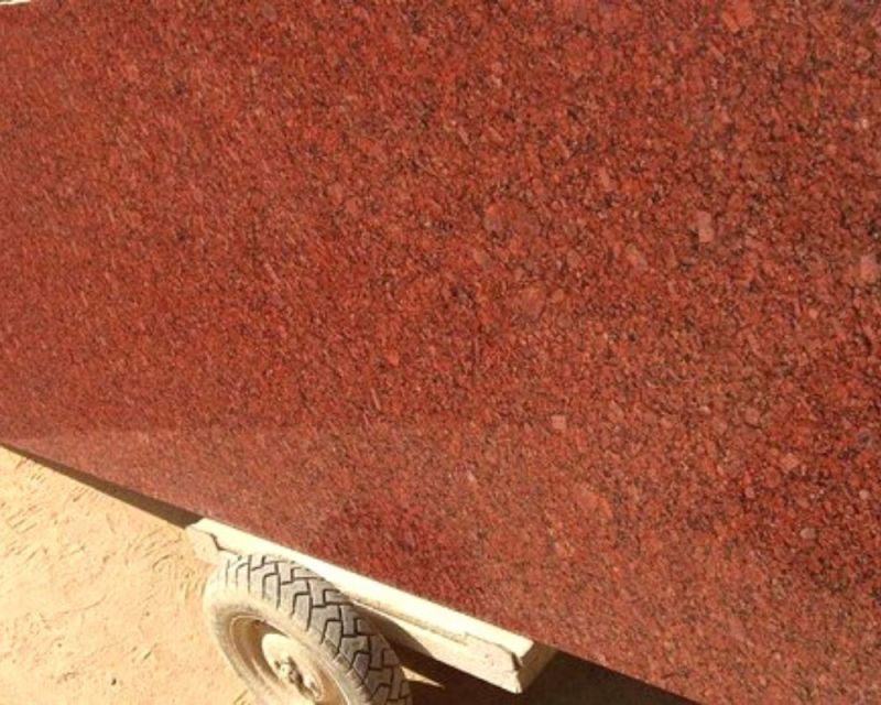 Polished Imperial Red Granite Slabs, for Vanity Tops, Treads, Steps, Kitchen Countertops, Flooring