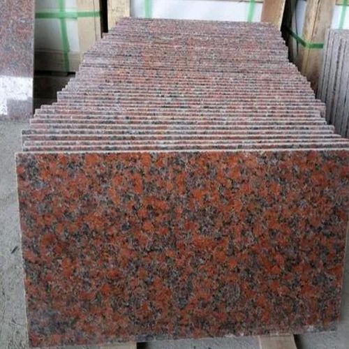 Polished Maple Red Granite Slabs, for Vanity Tops, Steps, Kitchen Countertops, Flooring, Width : 2-3 Feet