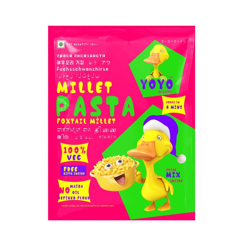 Yoyo Foxtail Millet Pasta 165gm