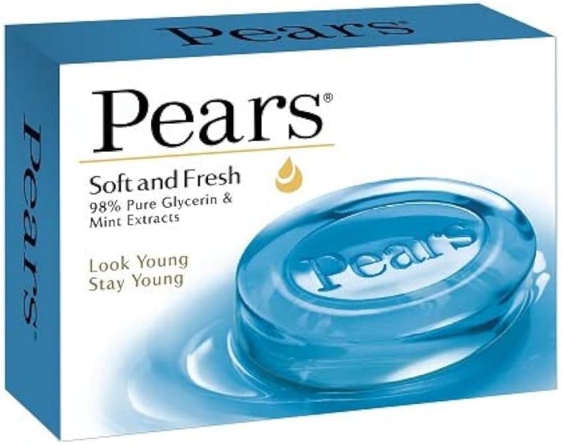 Sky Blue Oval Bar Pears Soap, for Bathing, Packaging Type : Paper Box ...