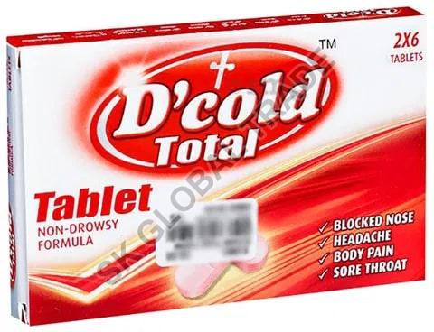 D Cold Total Tablets, Packaging Type : Blister