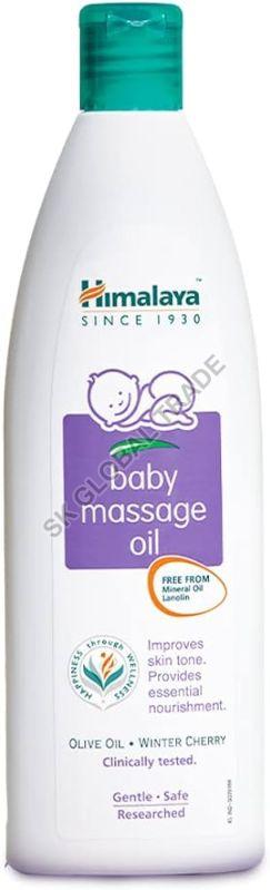 Liquid Himalaya Baby Massage Oil, Packaging Type : Plastic Bottle