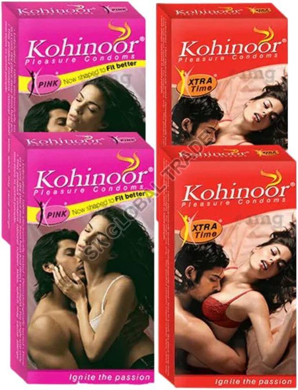 Latex Rubber Kohinoor Condom, Size : Standard