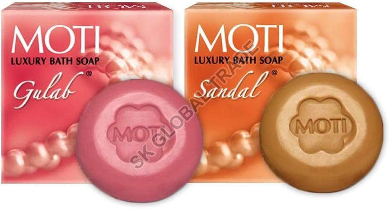 Round Bar Moti Soap, for Bathing, Shelf Life : 1year