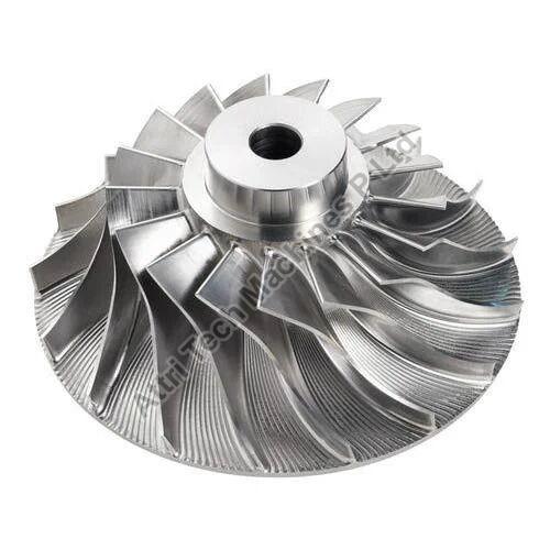 Polished Metal Customised Industrial Impeller, Structure Type : Single