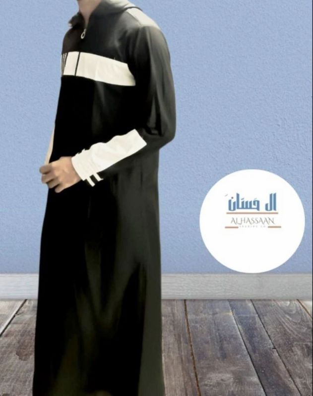 Mens Black Jubba Thobe