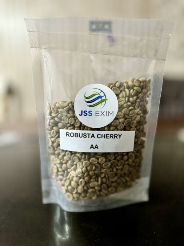 Green Robusta Cherry AA Grade Coffee Beans