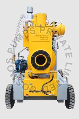 More than 7.5 HP Trolley Mounted Dewatering Pump