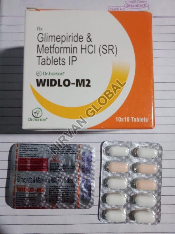 White Wildo -M2 Tablets, Packaging Type : Strips