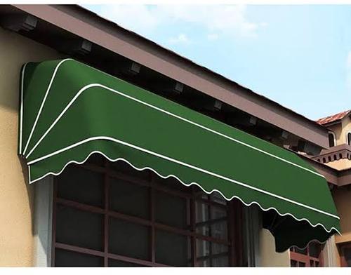 Customized Canvas Curved Retractable Window Awning, for Canopy
