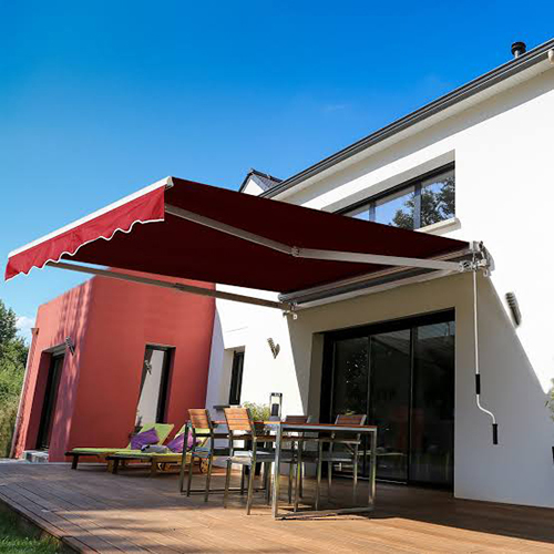 Fibre Modern Folding Retractable Awning, for Canopy, Design Type : Customized