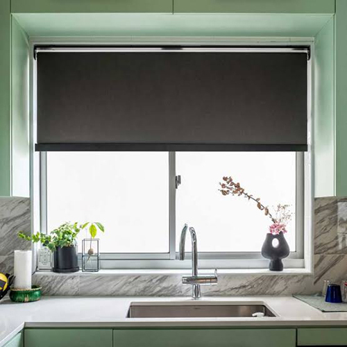 Horizontal Fabric Modern Window Blinds, Style : Plain
