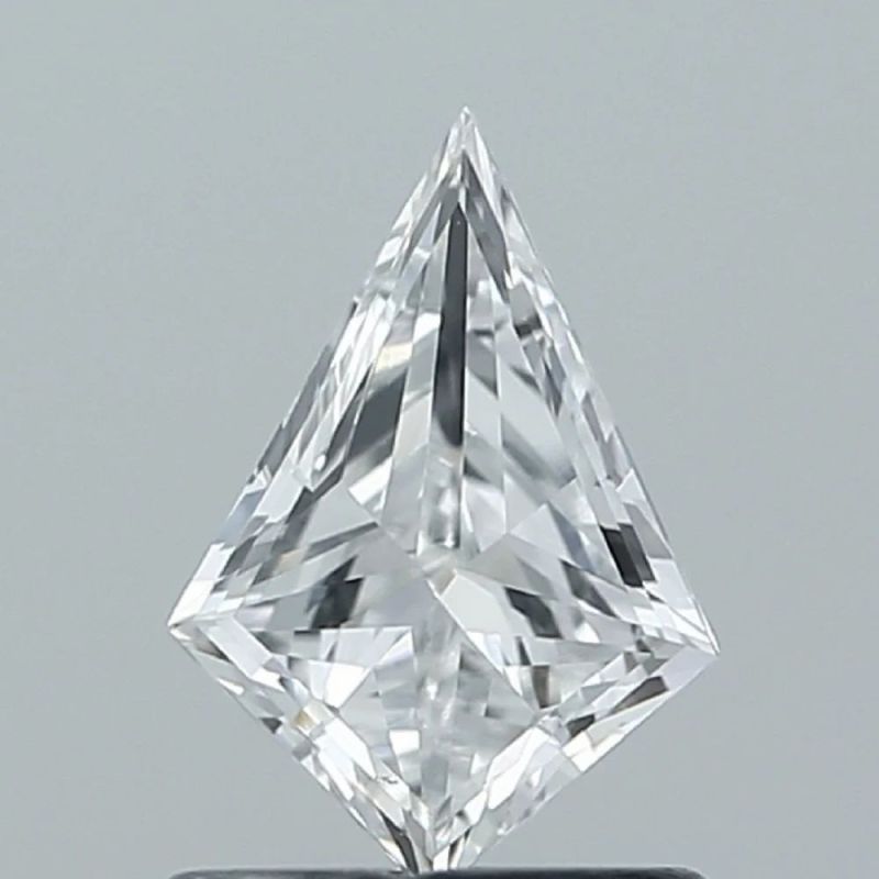 White Kite Shape Lab Grown Diamond, for Jewelry, Size : Multisizes