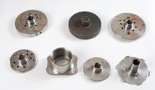 Silver Mild Steel Polished Conventional Machined Components, for Industrial, Size : Multisizes