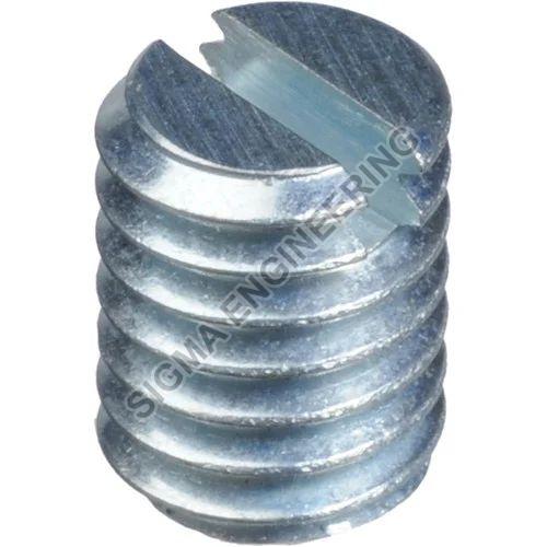 Silver Stainless Steel Grub Screw, for Fittings Use, Feature : Rust Proof, Fine Finished