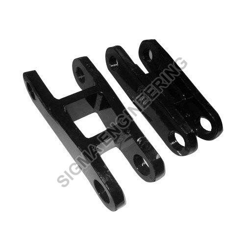 Black Mild Steel H Type Shackle, for Industrial Use