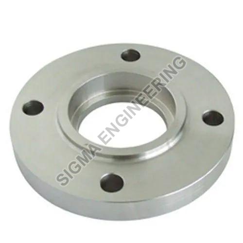 Round Polished Stainless Steel Socket Weld Flange, for Industrial Fitting, Feature : Fine Finishing