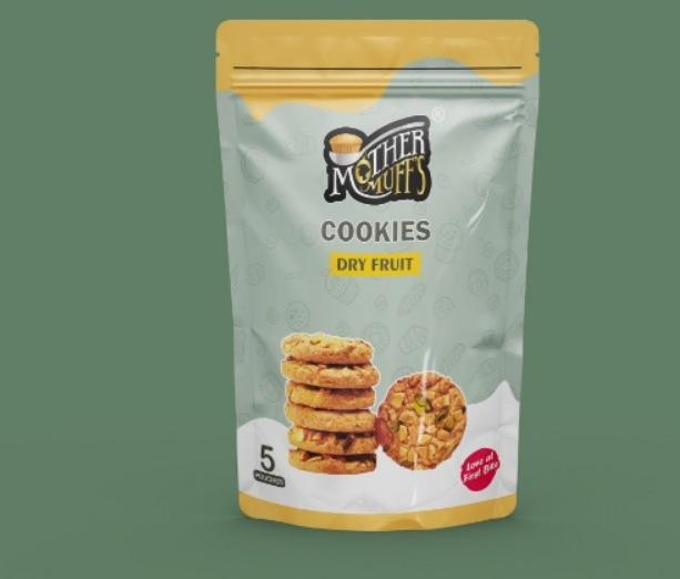 Mother Muffs Dry Fruit Cookies, for Direct Consuming, Eating, Home Use, Hotel Use, Shelf Life : 3months