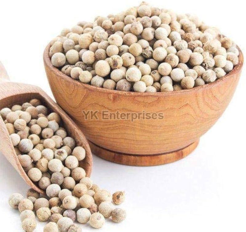 Raw Organic White Pepper Seeds, for Cooking, Style : Dried