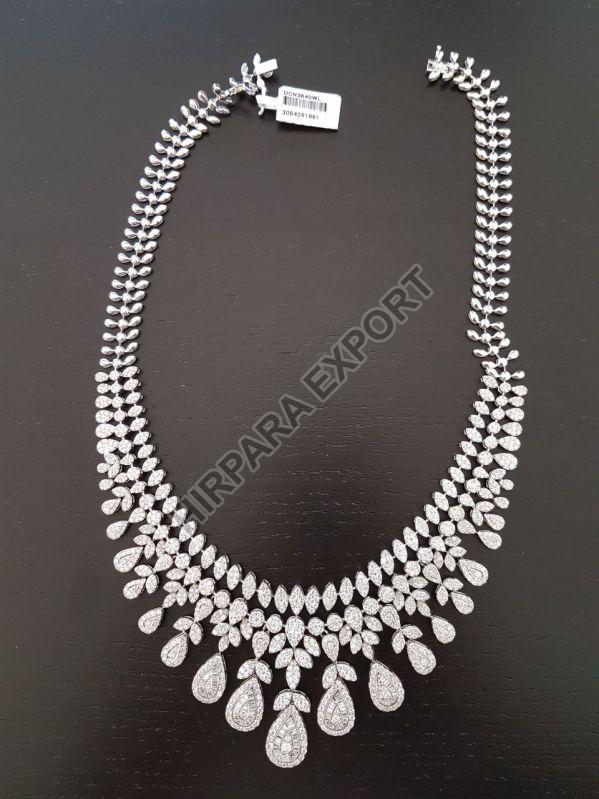 Luxury Diamond Necklace, Gender : Female