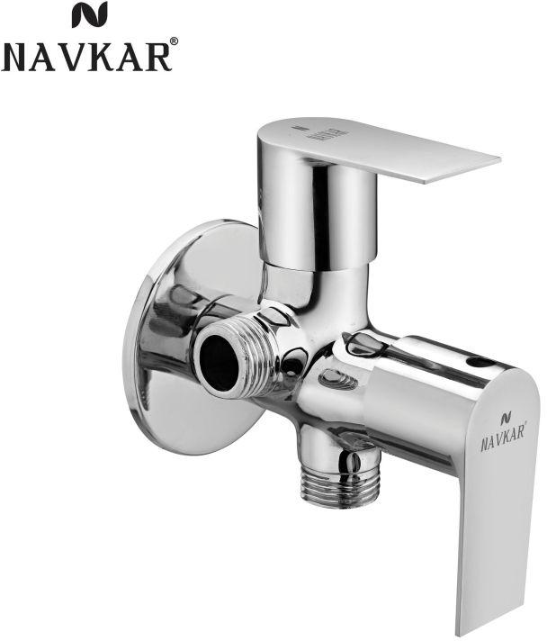 Silver Aria 2 in 1 Angle Valve, Mounting Type : Wall Mount