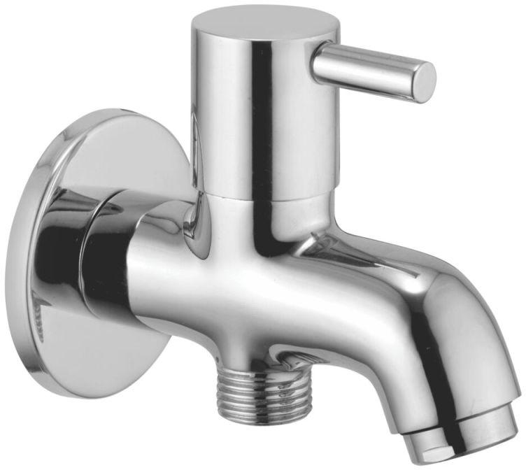 Silver FLT Single Lever Bib Cock, for Kitchen, Bathroom, Handle Material : Zinc