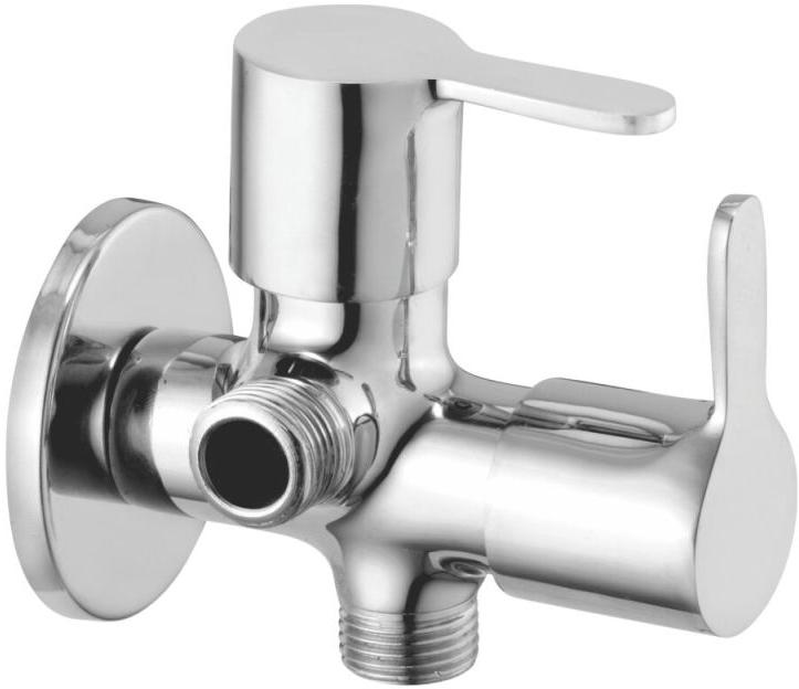 Silver Fusion 2 in 1 Angle Valve, Mounting Type : Wall Mount