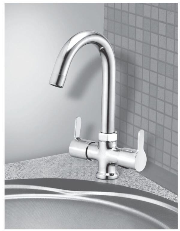 Fusion Center Hole Basin Mixer