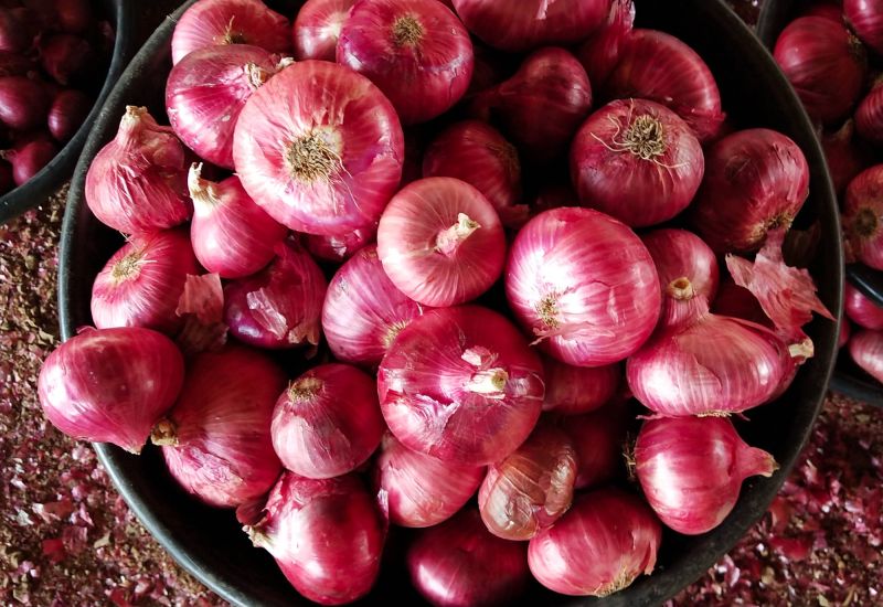 Fresh Red Onion, for Cooking, Packaging Type : Gunny Bag