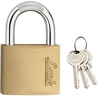 Link PT 40mm Brass Pad Lock