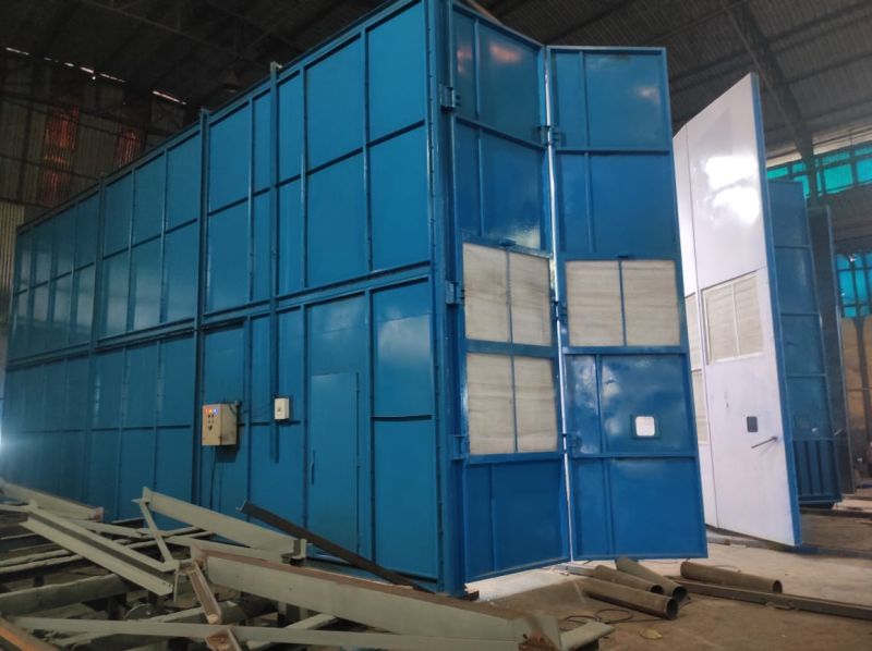 Side Draft Paint Booth, Position : Commercial